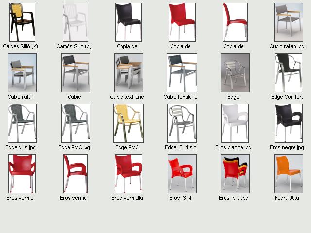 Sillas y taburetes para bares